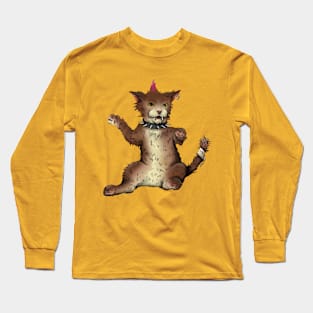 Punk Kitty Cat Long Sleeve T-Shirt